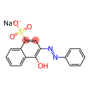 4-Hydroxy-3-phenylazo-1-naphthalenesulfonic acid sodium salt