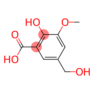 2-hydroxy-5-(hydroxymethyl)-3-methoxybenzoic acid