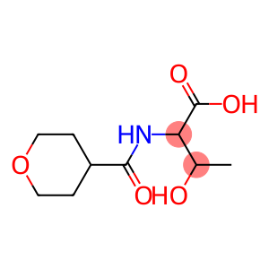 3-hydroxy-2-(oxan-4-ylformamido)butanoic acid