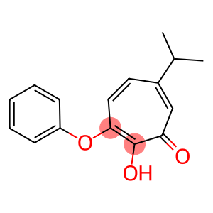 2-HYDROXY-6-ISOPROPYL-3-PHENOXY-2,4,6-CYCLOHEPTATRIEN-1-ONE