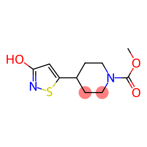 4-(3-HYDROXY-ISOTHIAZOL-5-YL)-PIPERIDINE-1-CARBOXYLIC ACID METHYL ESTER