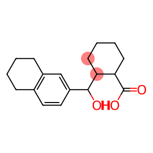 2-[hydroxy(5,6,7,8-tetrahydronaphthalen-2-yl)methyl]cyclohexane-1-carboxylic acid