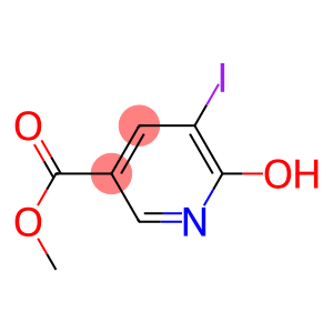6-Hydroxy-5-iodo-nicotinic acid Methyl ester