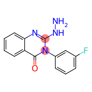 2-Hydrazino-3-(3-fluorophenyl)quinazolin-4(3H)-one