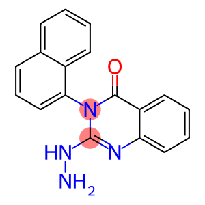 2-Hydrazino-3-(1-naphtyl)quinazolin-4(3H)-one