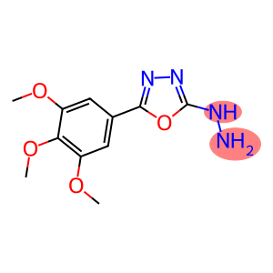2-HYDRAZINO-5-(3,4,5-TRIMETHOXYPHENYL)-1,3,4-OXADIAZOLE
