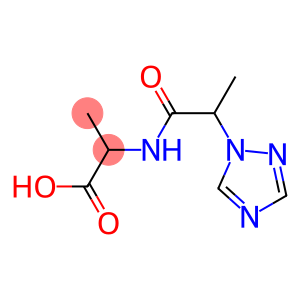 2-[2-(1H-1,2,4-triazol-1-yl)propanamido]propanoic acid
