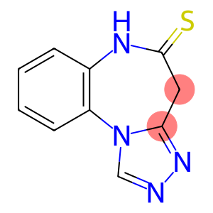 4H-[1,2,4]Triazolo[4,3-a][1,5]benzodiazepine-5(6H)-thione