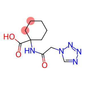 1-[(1H-tetrazol-1-ylacetyl)amino]cyclohexanecarboxylic acid
