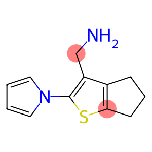 [2-(1H-pyrrol-1-yl)-5,6-dihydro-4H-cyclopenta[b]thien-3-yl]methylamine