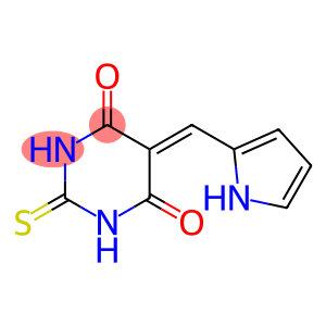 5-(1H-pyrrol-2-ylmethylidene)-2-thioxohexahydropyrimidine-4,6-dione