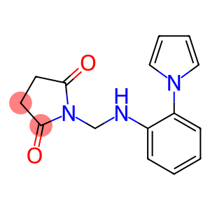 1-{[2-(1H-pyrrol-1-yl)anilino]methyl}pyrrolidine-2,5-dione