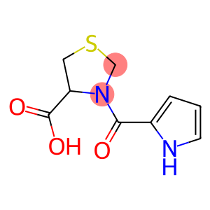 3-(1H-pyrrol-2-ylcarbonyl)-1,3-thiazolidine-4-carboxylic acid