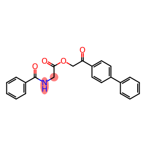 hippuric acid p-phenyl phenacyl ester