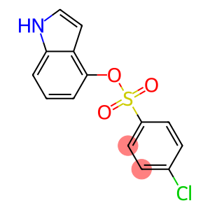 1H-indol-4-yl 4-chlorobenzene-1-sulfonate