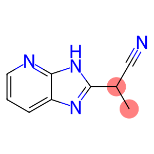 2-(3H-Imidazo[4,5-b]pyridin-2-yl)propanenitrile