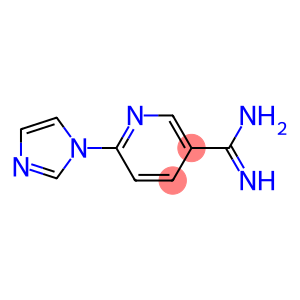 6-(1H-imidazol-1-yl)pyridine-3-carboximidamide