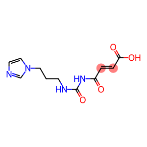 4-({[3-(1H-imidazol-1-yl)propyl]carbamoyl}amino)-4-oxobut-2-enoic acid