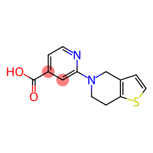 2-{4H,5H,6H,7H-thieno[3,2-c]pyridin-5-yl}pyridine-4-carboxylic acid