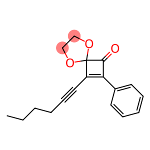 8-(1-Hexynyl)-7-phenyl-1,4-dioxaspiro[4.3]oct-7-en-6-one