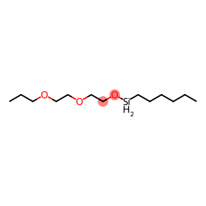 Hexyl[2-(2-propoxyethoxy)ethoxy]silane