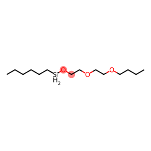 Hexyl[2-(2-butoxyethoxy)ethoxy]silane