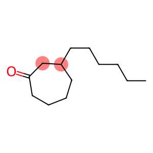 3-Hexylcycloheptan-1-one