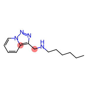 hexyl({[1,2,4]triazolo[3,4-a]pyridin-3-ylmethyl})amine