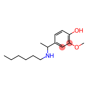 4-[1-(hexylamino)ethyl]-2-methoxyphenol