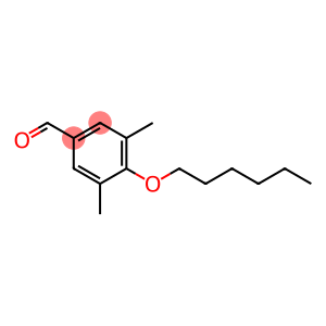 4-(hexyloxy)-3,5-dimethylbenzaldehyde