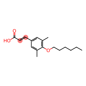 3-[4-(hexyloxy)-3,5-dimethylphenyl]prop-2-enoic acid
