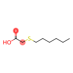 2-(hexylsulfanyl)acetic acid