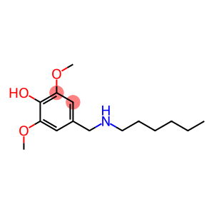 4-[(hexylamino)methyl]-2,6-dimethoxyphenol