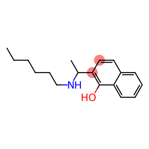 2-[1-(hexylamino)ethyl]naphthalen-1-ol
