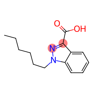 1-HEXYLINDAZOLE-3-CARBOXYLIC ACID