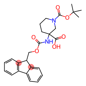 3-(9H-FLUOREN-9-YLMETHOXYCARBONYLAMINO)-PIPERIDINE-1,3-DICARBOXYLIC ACID 1-TERT-BUTYL ESTER