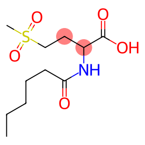2-hexanamido-4-methanesulfonylbutanoic acid