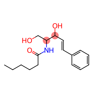 2-(hexanoylamino)-5-phenylpent-4-ene-1,3-diol