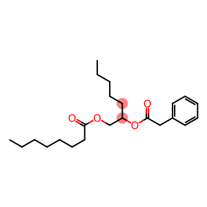 Heptane-1,2-diol 1-octanoate 2-(phenylacetate)