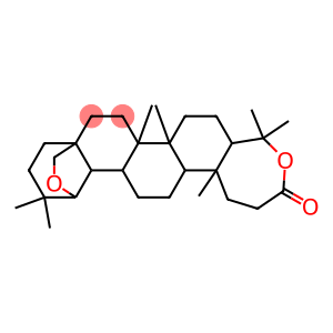 4,5,9,9,14,21,21-heptamethyl-10,25-dioxahexacyclo[18.3.2.0~1,19~.0~4,18~.0~5,15~.0~8,14~]pentacosan-11-one