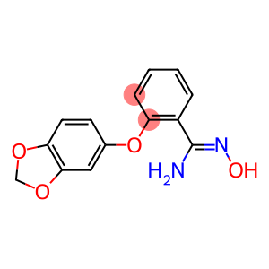 2-(2H-1,3-benzodioxol-5-yloxy)-N'-hydroxybenzene-1-carboximidamide