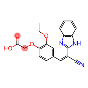 {4-[2-(1H-benzimidazol-2-yl)-2-cyanovinyl]-2-ethoxyphenoxy}acetic acid