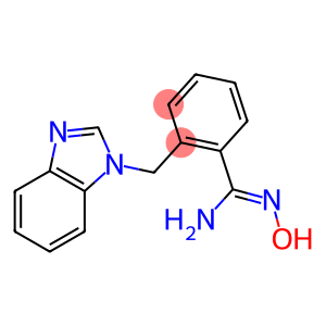 2-(1H-benzimidazol-1-ylmethyl)-N'-hydroxybenzenecarboximidamide