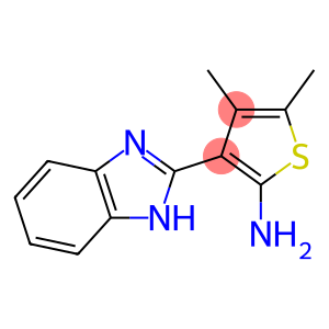 3-(1H-1,3-benzodiazol-2-yl)-4,5-dimethylthiophen-2-amine