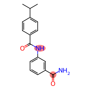 3-[(4-isopropylbenzoyl)amino]benzamide