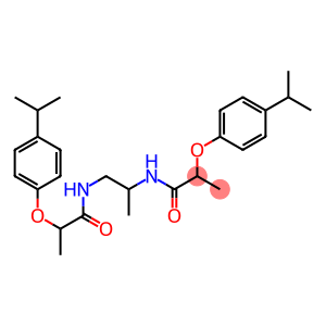 2-(4-isopropylphenoxy)-N-(2-{[2-(4-isopropylphenoxy)propanoyl]amino}-1-methylethyl)propanamide