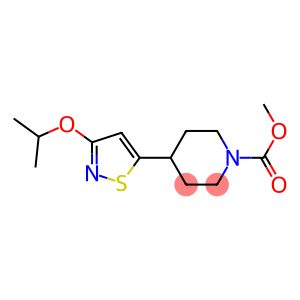 4-(3-ISOPROPOXY-ISOTHIAZOL-5-YL)-PIPERIDINE-1-CARBOXYLIC ACID METHYL ESTER
