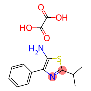 2-ISOPROPYL-4-PHENYLTHIAZOL-5-AMINE OXALATE