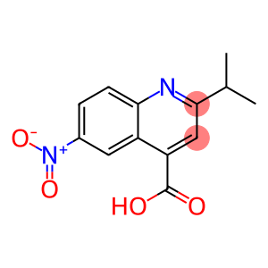 2-isopropyl-6-nitroquinoline-4-carboxylic acid