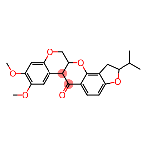 2-isopropyl-8,9-dimethoxy-1,2,6,6a,12,12a-hexahydrochromeno[3,4-b]furo[2,3-h]chromen-6-one